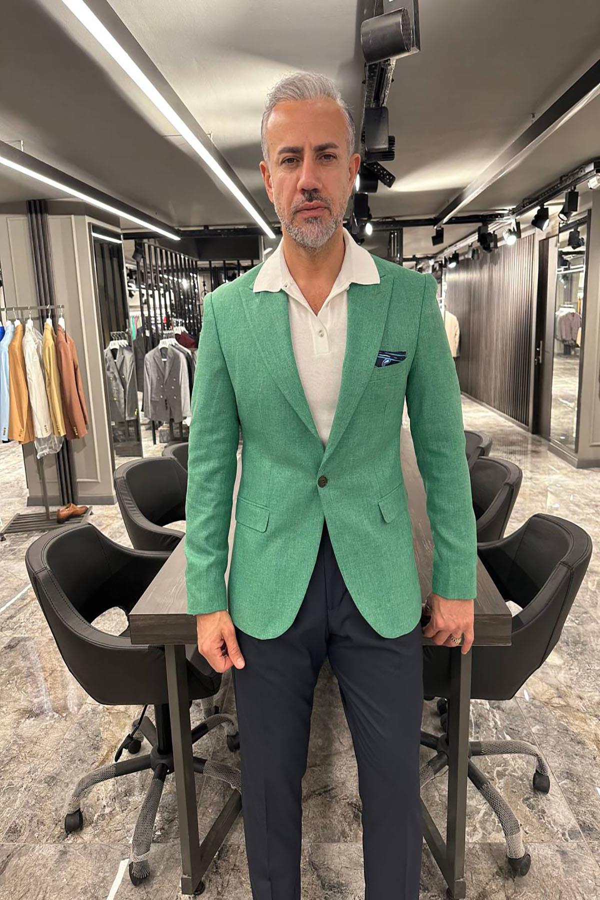  HALF LINING GREEN JACKET