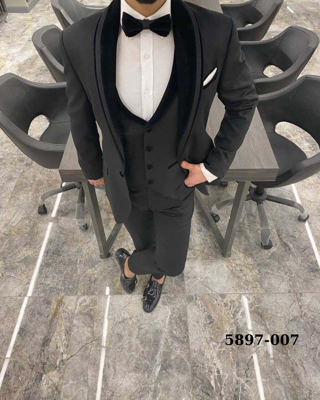 5897 DAMATLIK YELEKLİ TAKIM ELBİSE FV