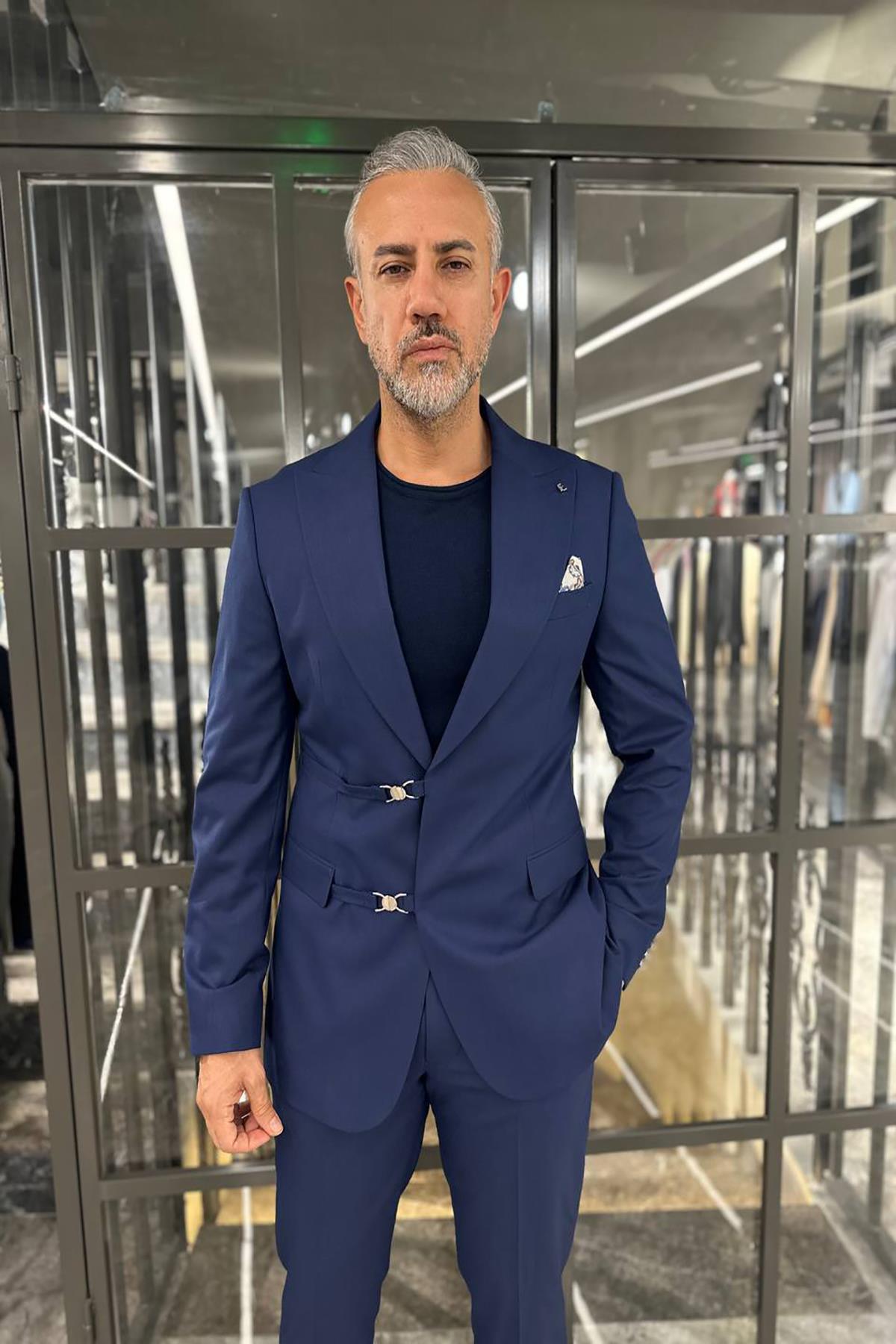 ÇİFT AKSESUARLI TAKIM ELBİSE 
