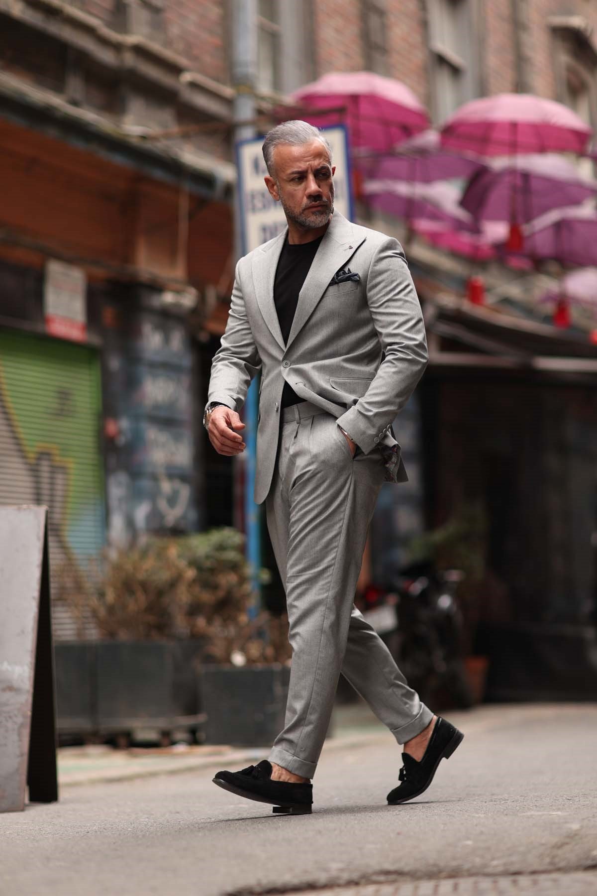 スーツ SAMUEL GUI YANG LEE TROUSER DOVE GREY SAMUEL GUI YANG LEE TROUSERS | ZSC
