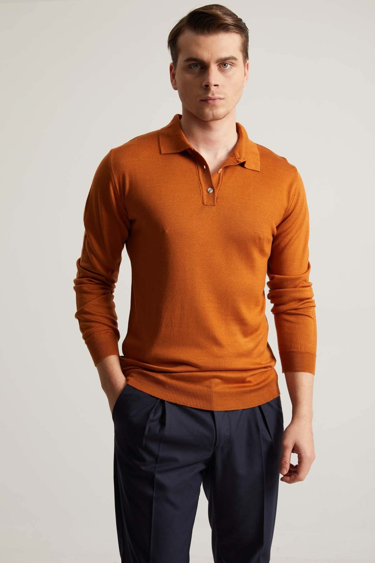 POLO YAKA TRİKO - SLİM FİT