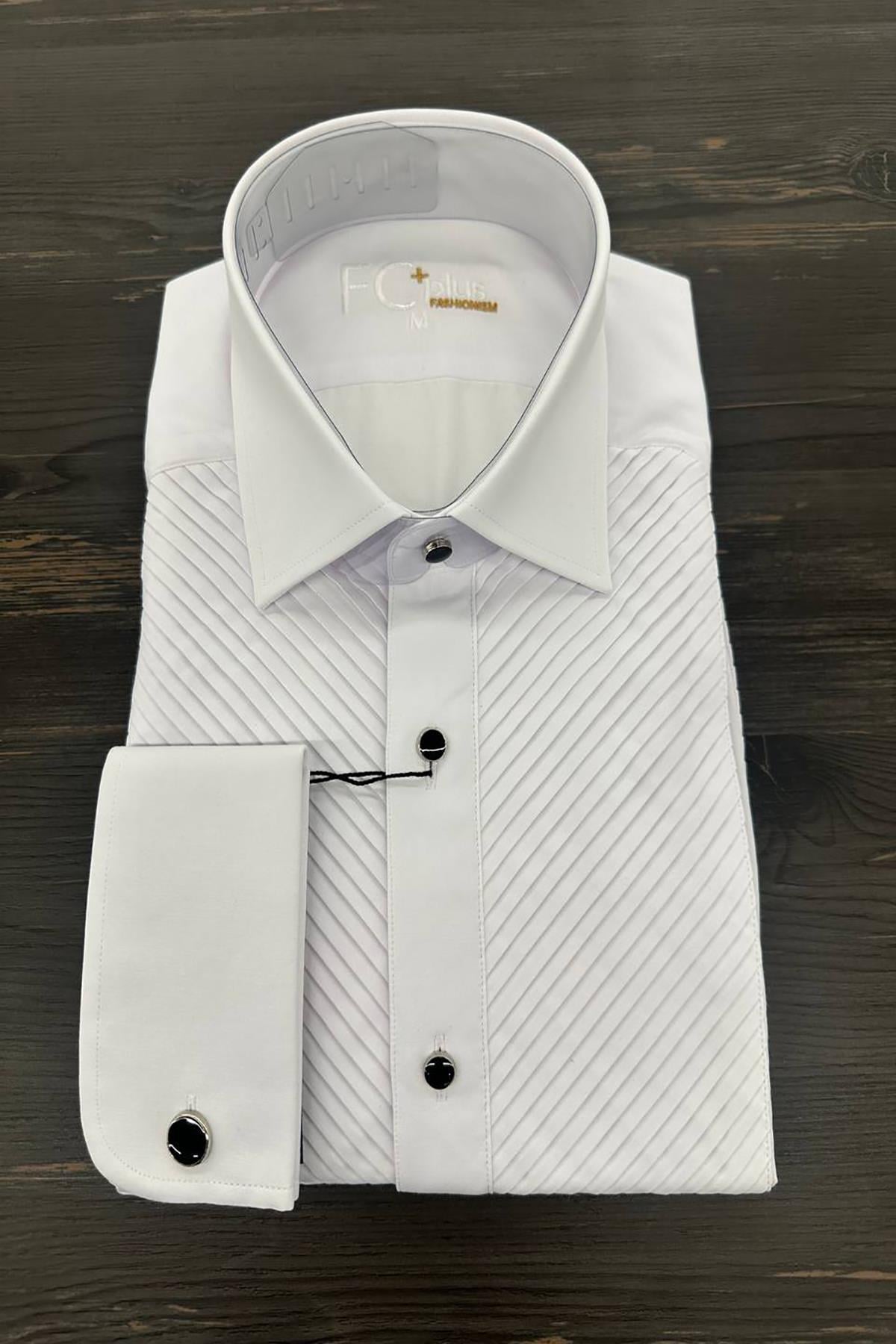 2032 VEREV PLİSELİ PREMİUM GÖMLEK GNÇ