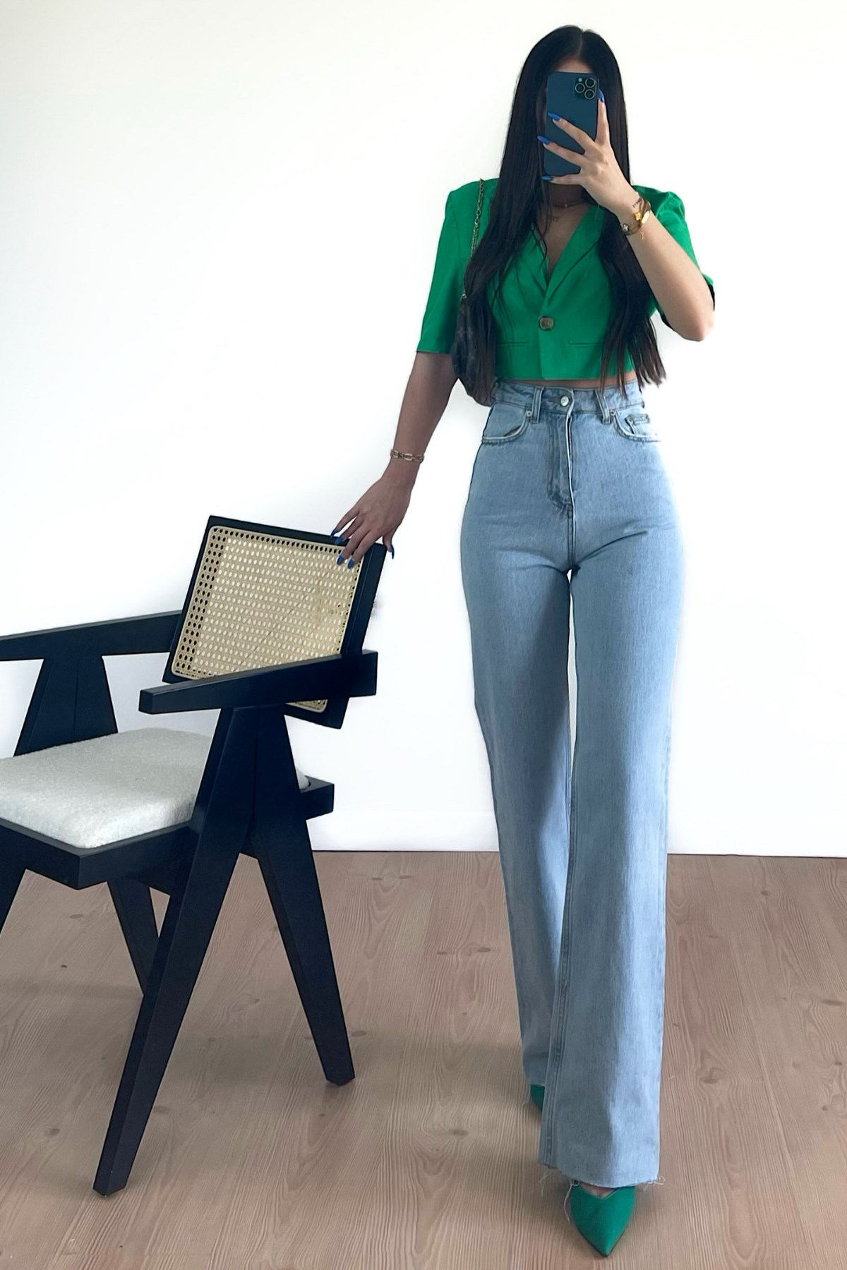 BUZ MAVİ WİDE LEG- JEAN