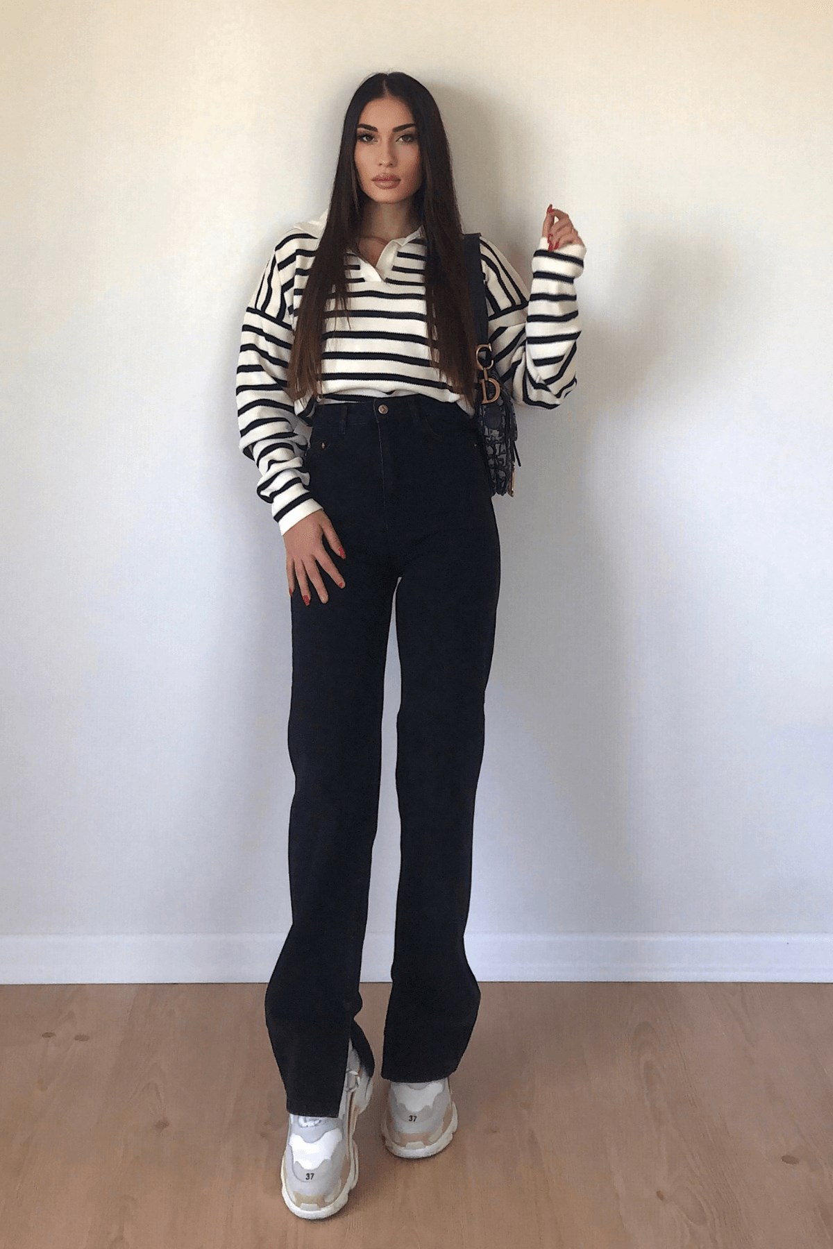 ÇİZGİLİ POLO TRİKO