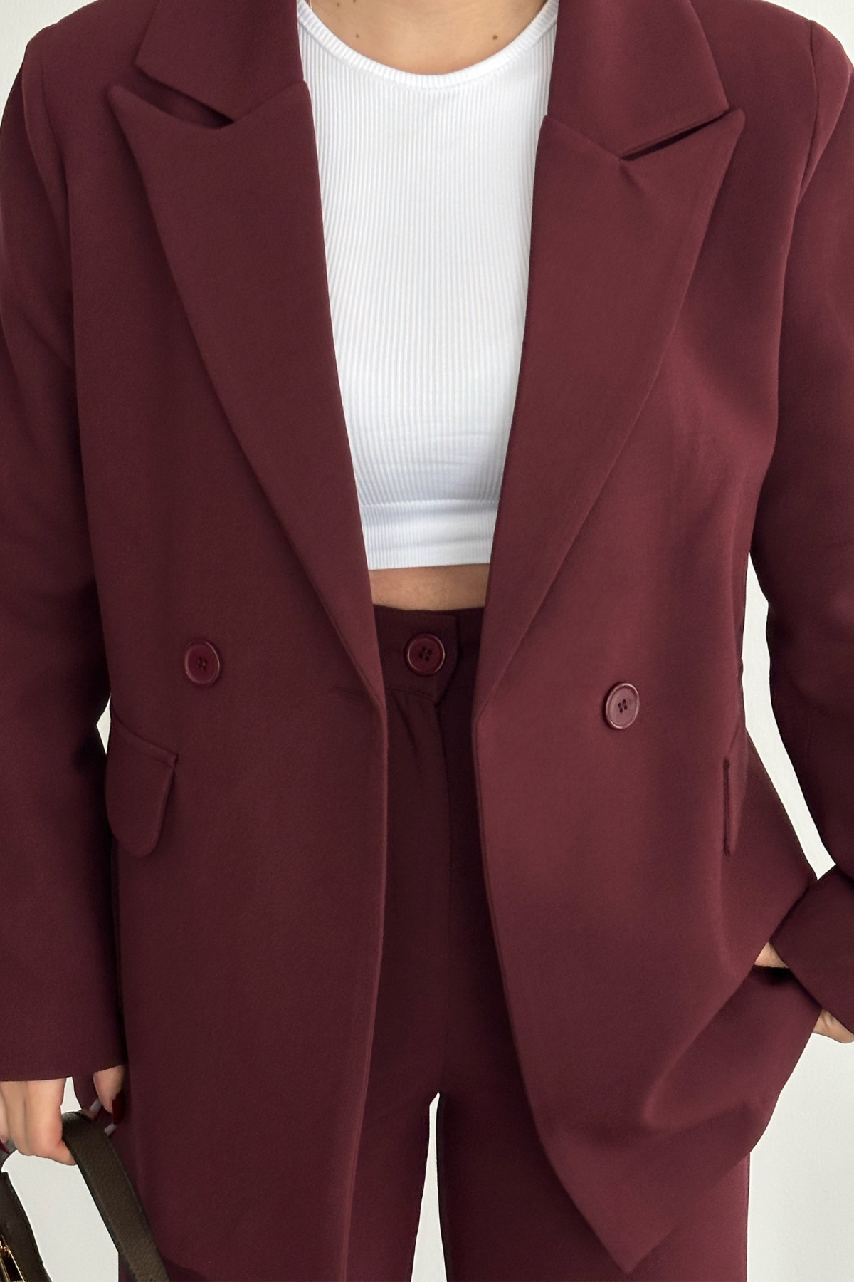 PREMİUM BORDO CEKET TAKIM