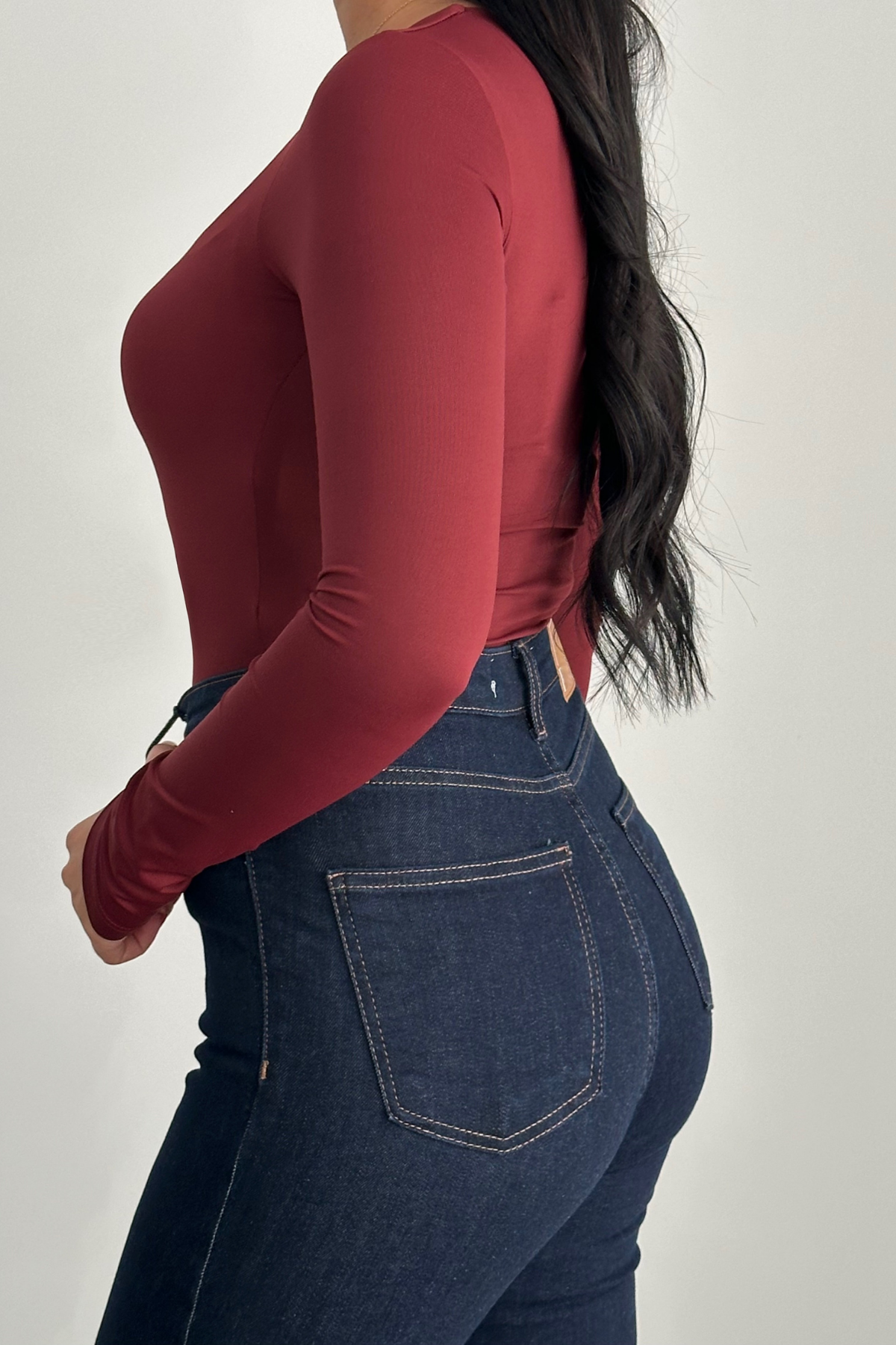 PREMİUM DARK BLUE FLARE YÜKSEK BEL JEAN