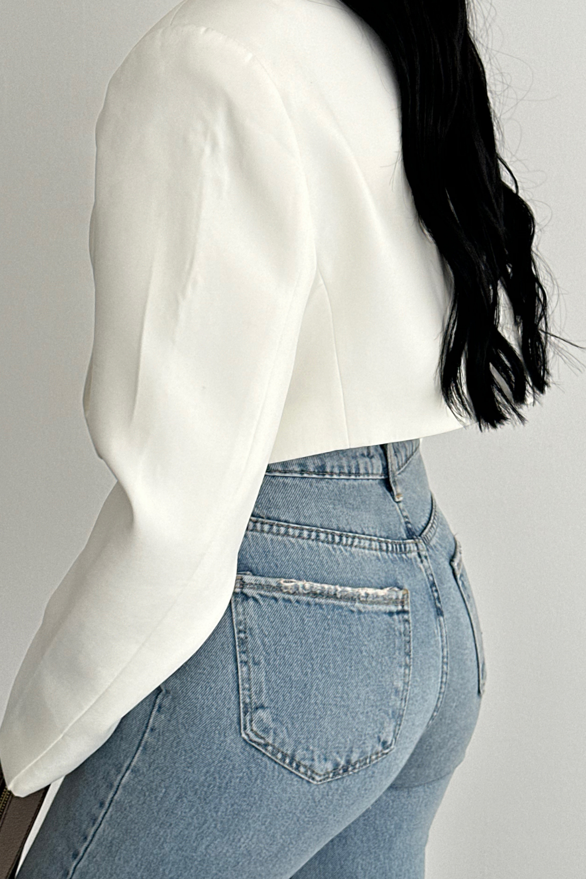 PREMİUM DİZİ YIRTIK WİDE LEG BESSA JEAN