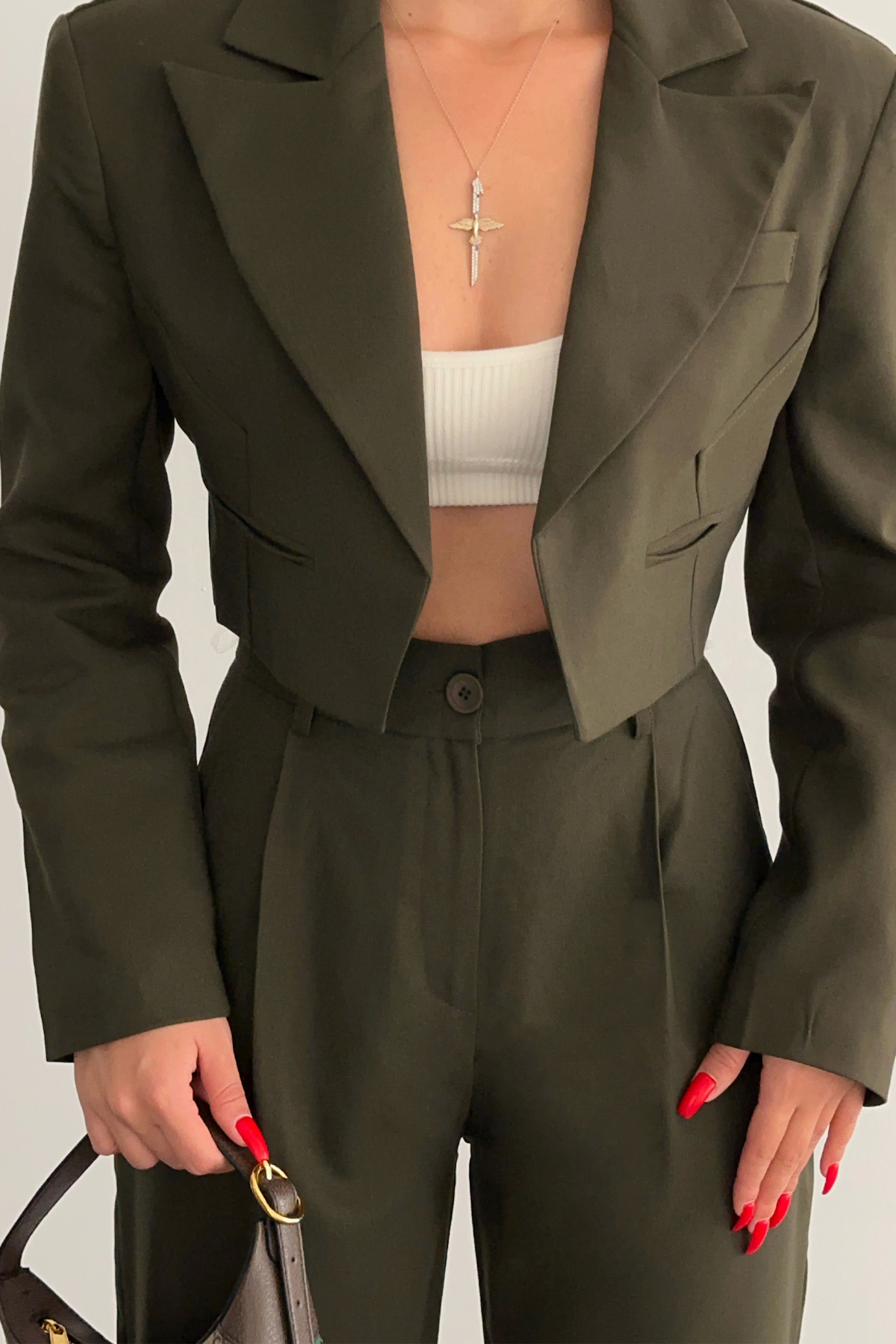 PREMİUM HAKİ CEKET TAKIM