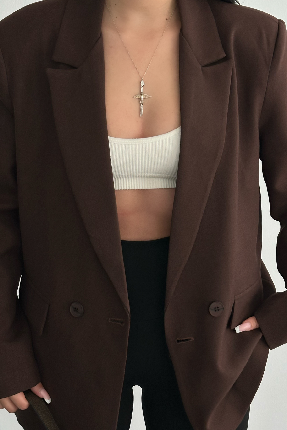 PREMİUM KAHVE SENSEDİA BLAZER CEKET