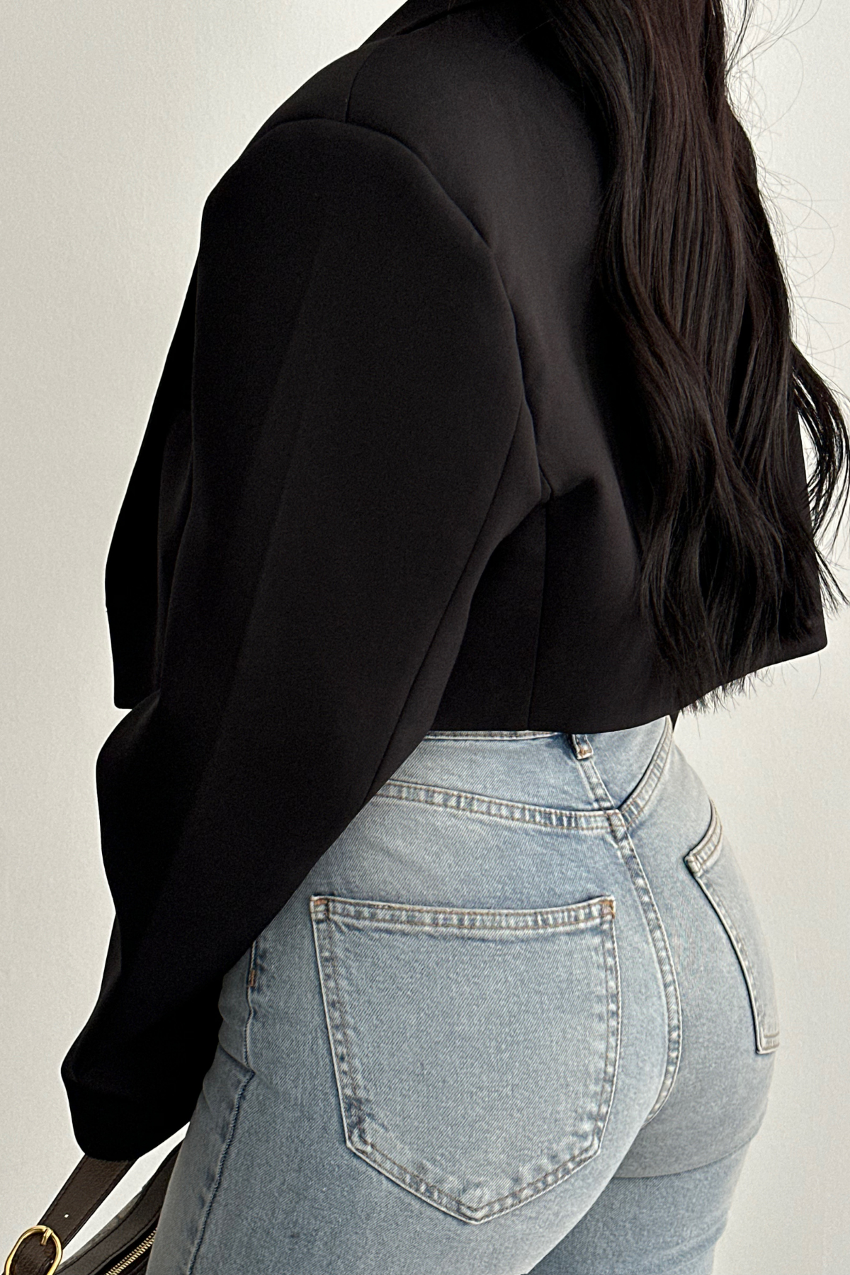 PREMİUM KEMERLİ SENDRA WİDE LEG JEAN 