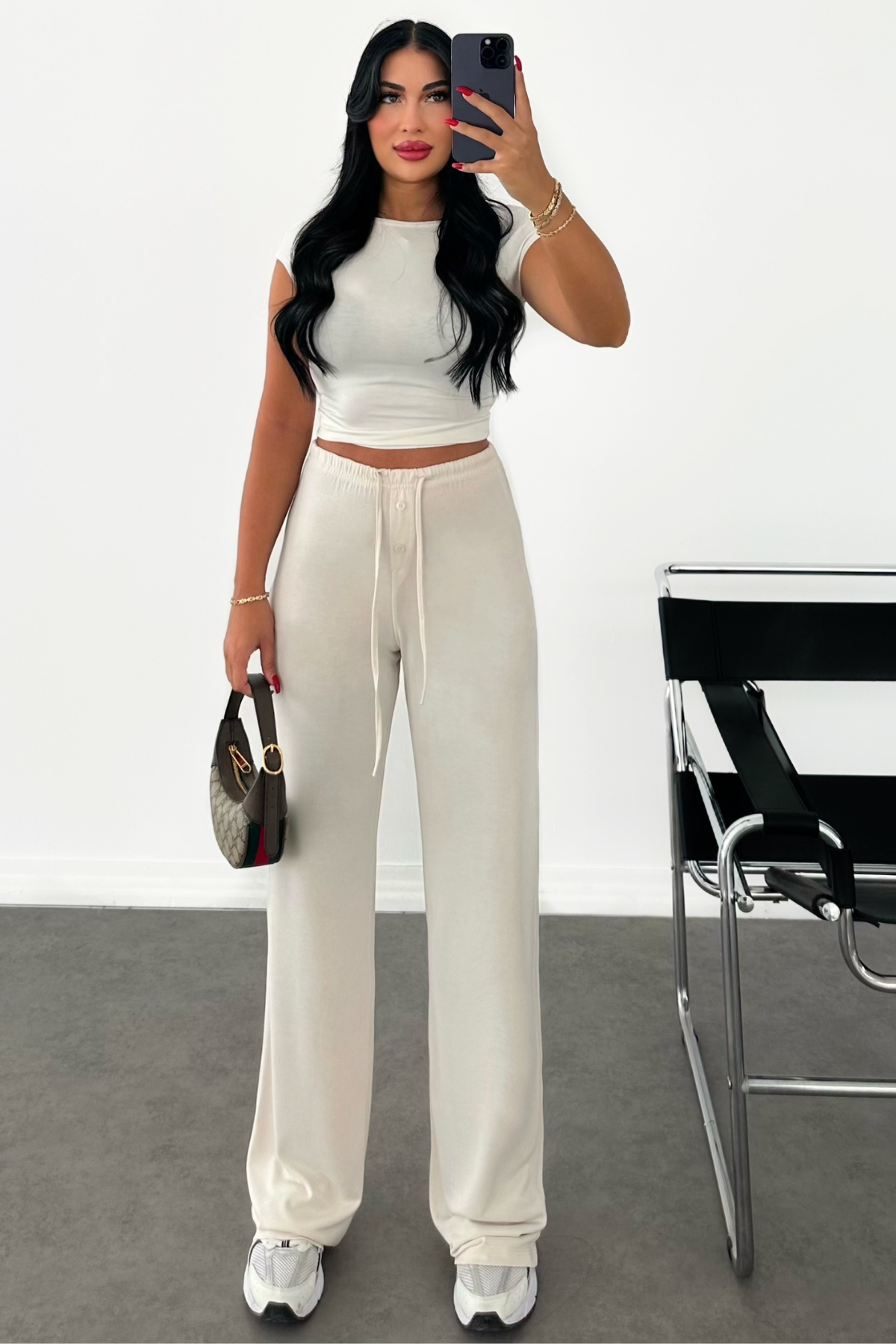 PREMİUM KREM LEİSA PANTOLON