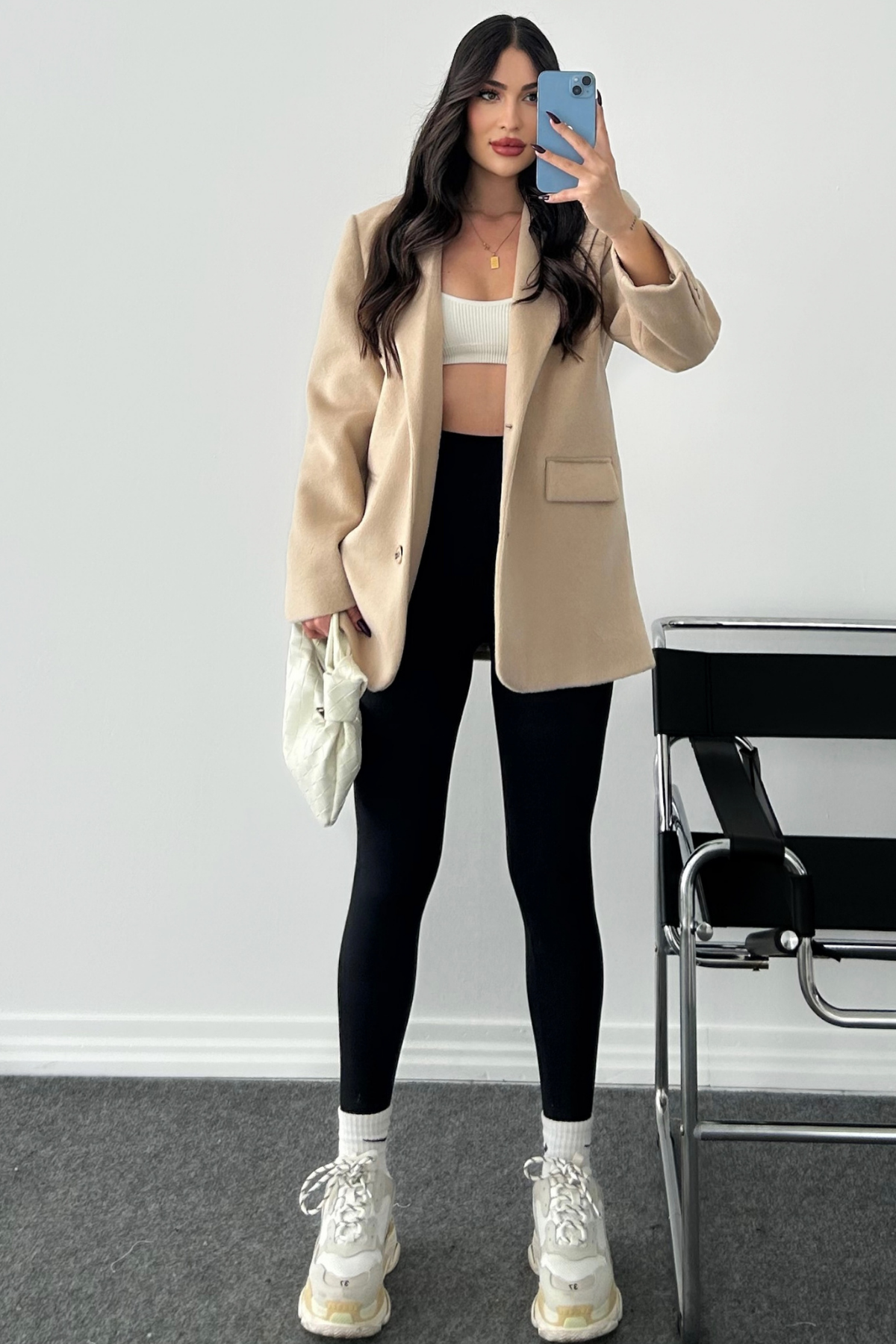 PREMİUM KREM YÜN BLAZER