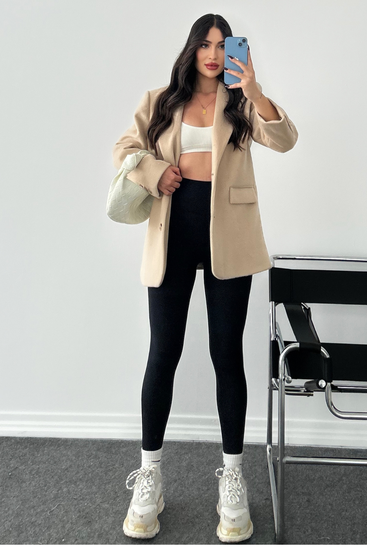 PREMİUM KREM YÜN BLAZER