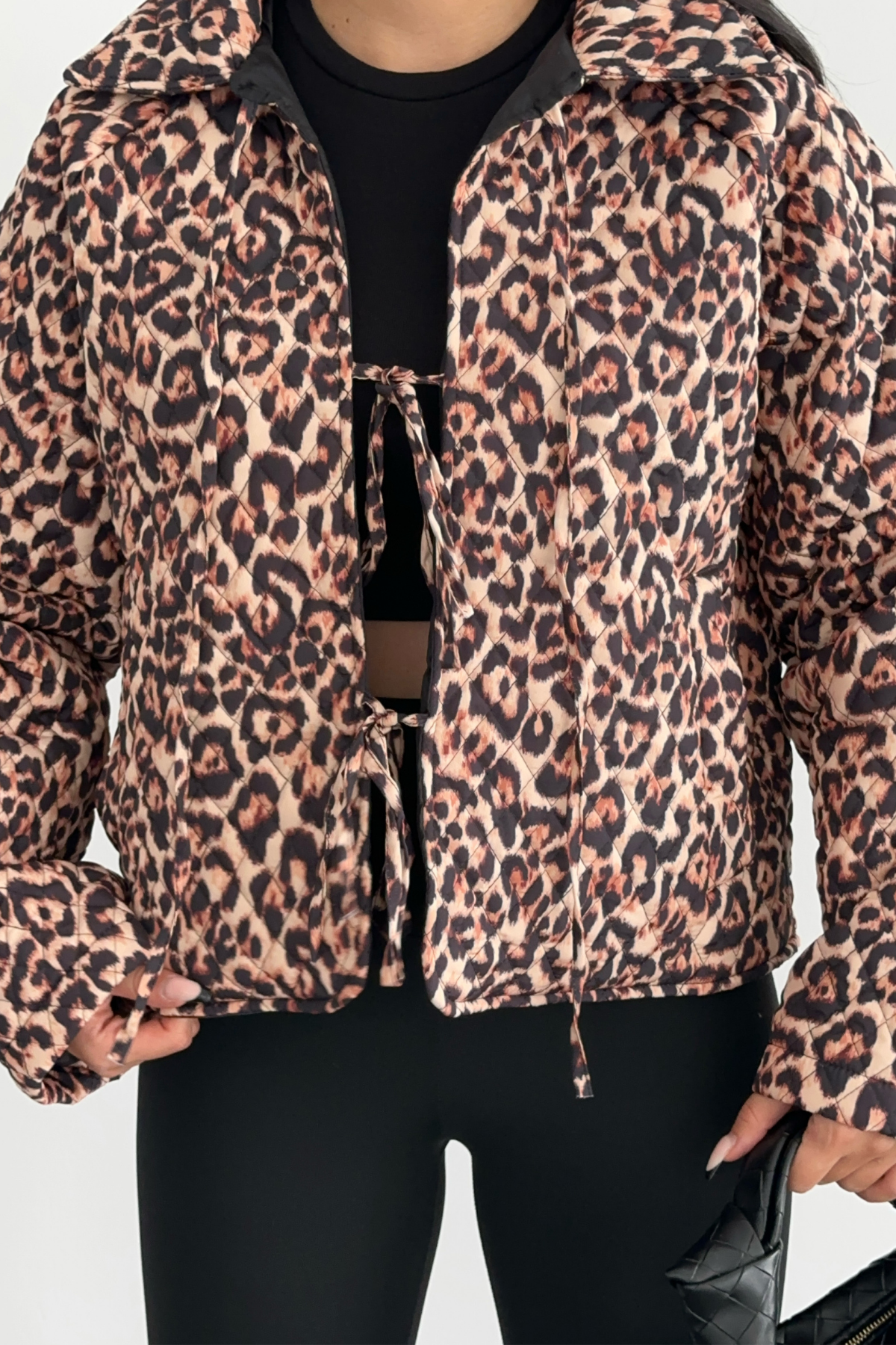 PREMİUM LEOPAR DESENLİ CEKET