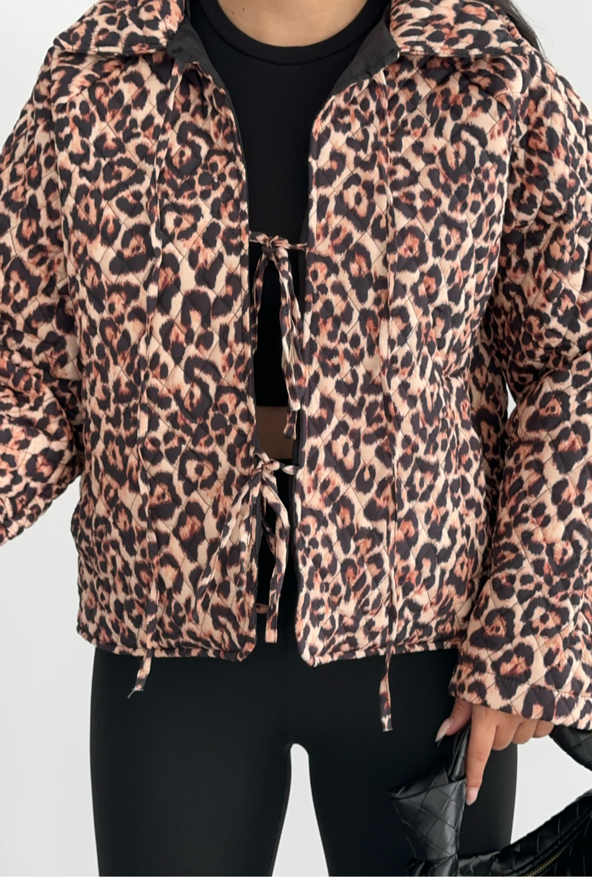 PREMİUM LEOPAR DESENLİ CEKET