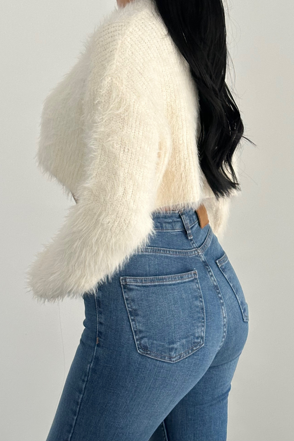 PREMİUM MİD BLUE FLARE PANTOLON