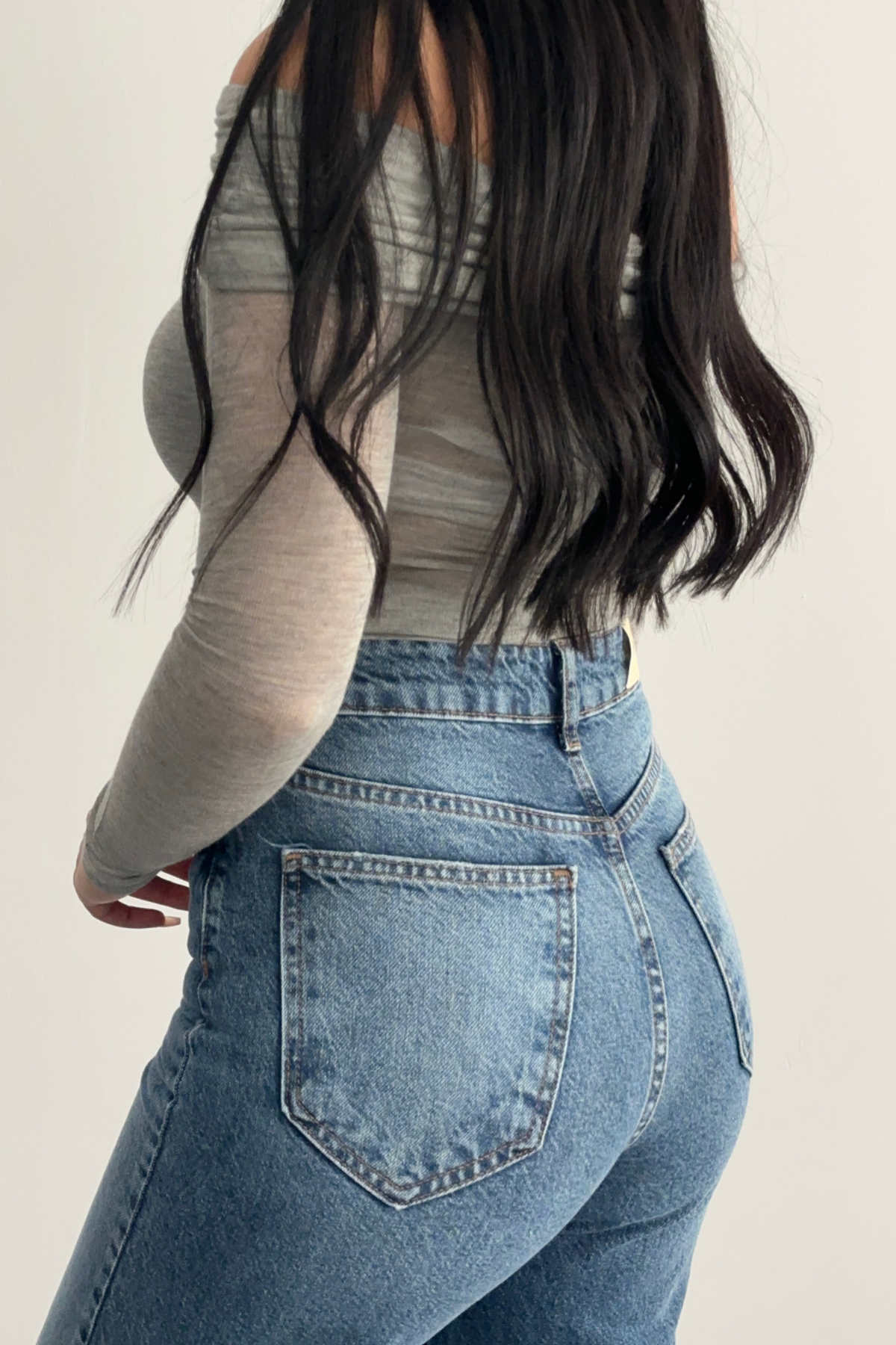 PREMİUM YÜKSEK BEL WİDE LEG DESNY JEAN