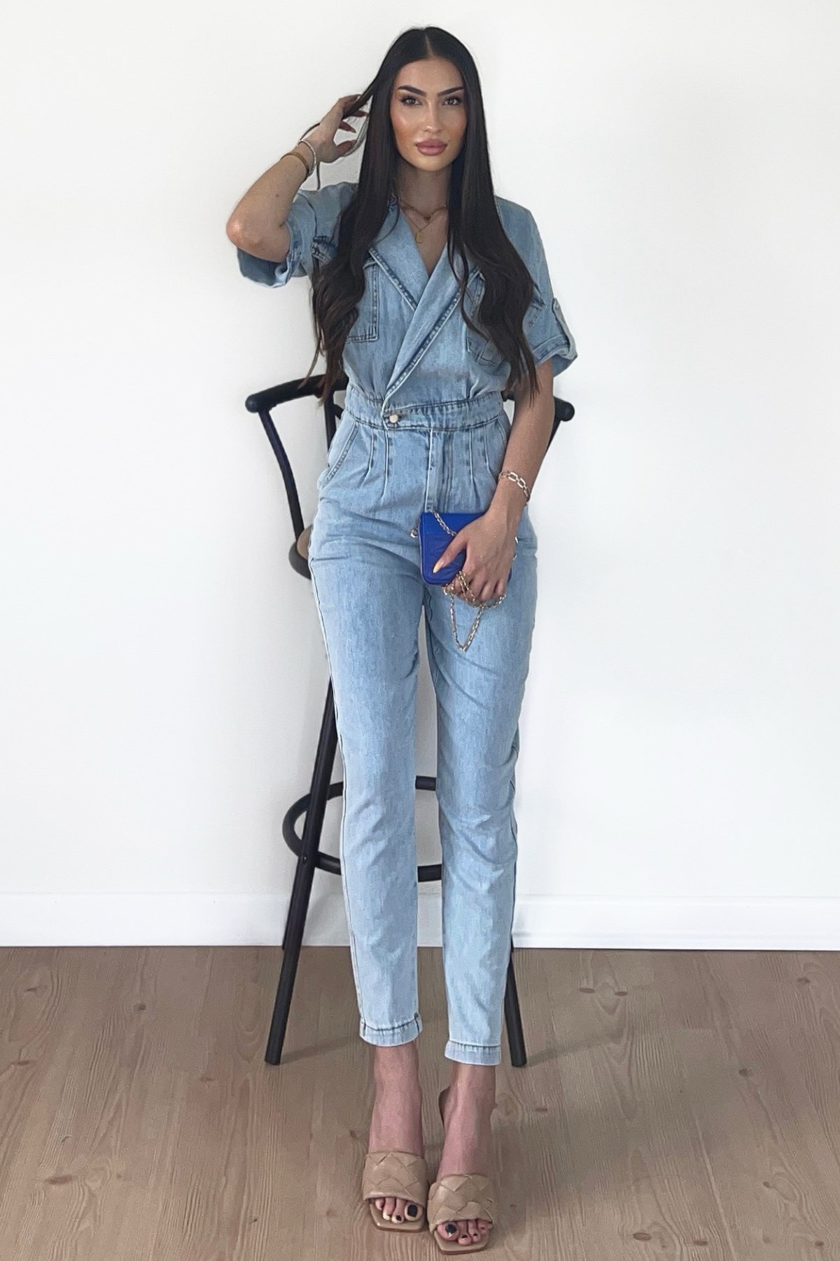 YIKAMALI DENİM TULUM