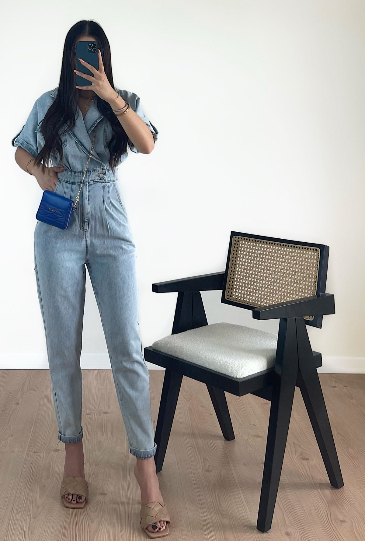 YIKAMALI DENİM TULUM