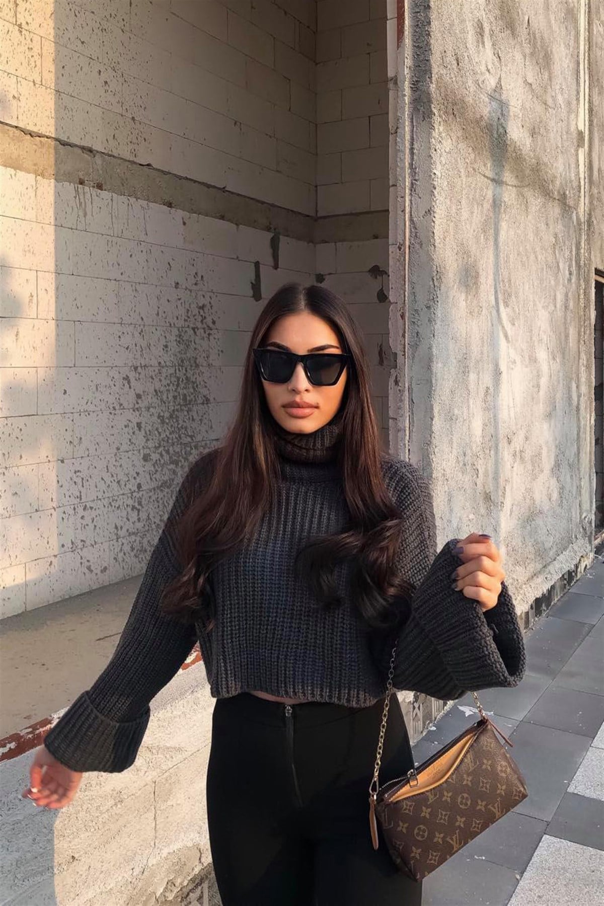 ZARA MODEL BOĞAZLI KAZAK