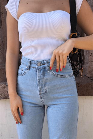 AÇIK MAVİ STRAİGHT JEAN 