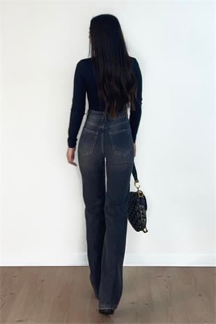 ANTRASİT YIKAMALI JEAN