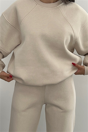 BEJ PREMİUM ŞARDONLU TAKIM