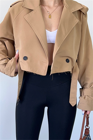 CAMEL MUADİL TRENÇKOT