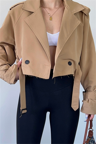 CAMEL MUADİL TRENÇKOT