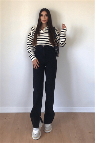 ÇİZGİLİ POLO TRİKO