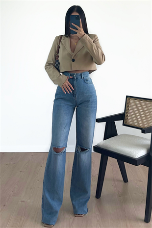 DİZİ YIRTIK JEANs