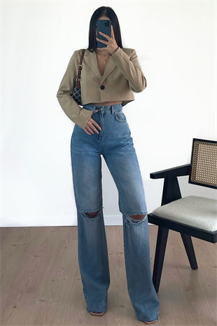 DİZİ YIRTIK JEANs