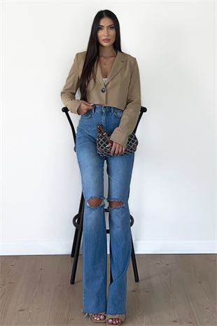 DİZİ YIRTIK JEANs