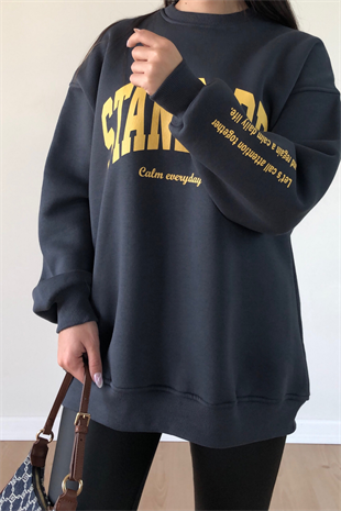 FÜME BASİC SWEATSHİRT