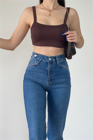 KAHVERENGİ FİTİLLİ CROP