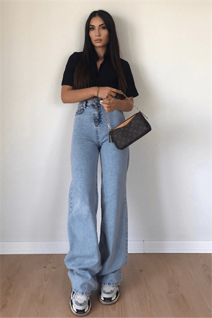 KAR YIKAMA PALAZZO PANTOLON