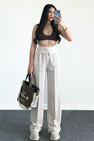 KETEN TASARIM PANTOLON