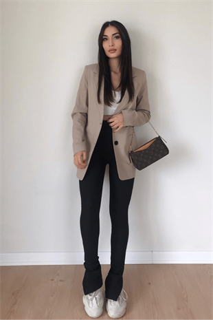 KUŞAKLI BLAZER CEKET