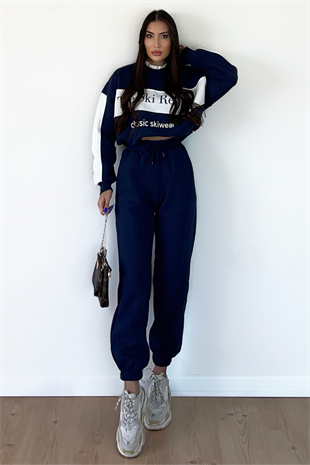 LACİVERT EŞOFMAN TAKIMI