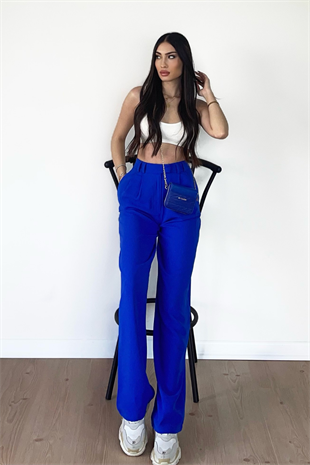 MAVİ PALAZZO PANTOLON