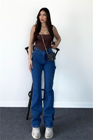 MİD BLUE KARGO PANTOLON 