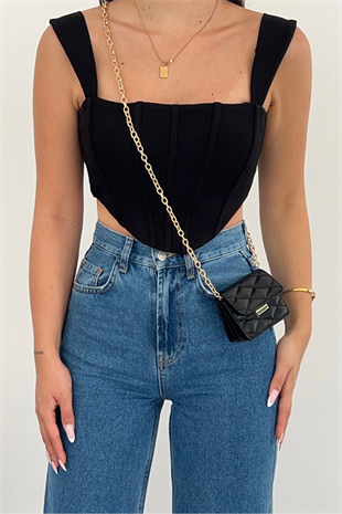 MİD BLUE LAZER PAÇA WİDE LEG JEAN