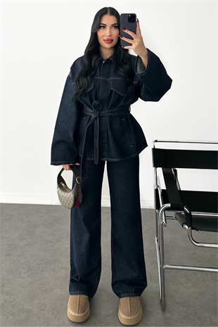 PREMİUM BAĞLAMALI KOT TAKIM 