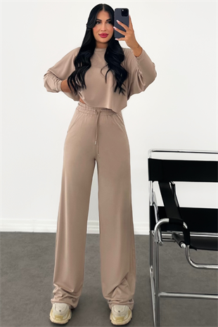 PREMİUM BEJ RENK LESSY TAKIM