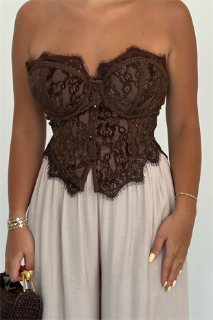 PREMİUM BEJ SATEN PANTOLON