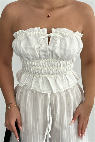 PREMİUM BEYAZ ESSİA TAKIM