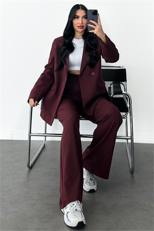 PREMİUM BORDO CEKET TAKIM