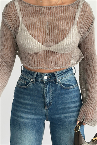 PREMİUM DARK BLUE TİNTLİ WİDE LEG JEAN