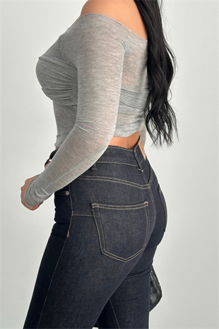 PREMİUM DİKİŞ DETAYLI FLARE PANTOLON