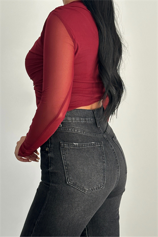 PREMİUM EKSTRA YÜKSEK BEL ANTRASİT SESSY JEAN